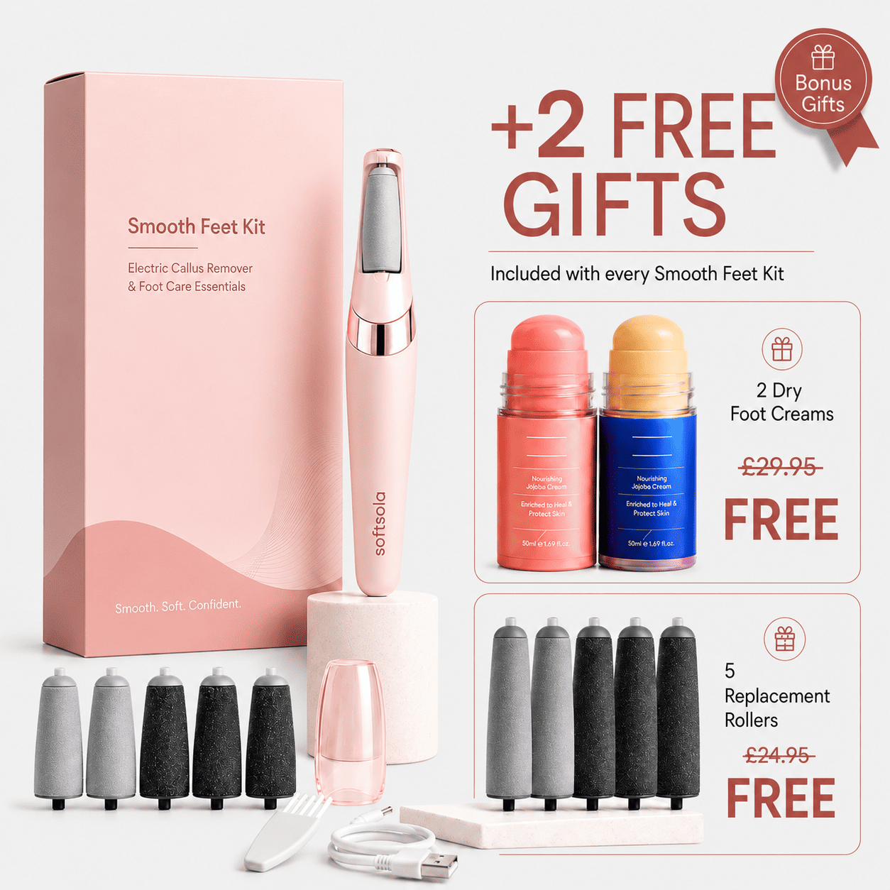 Softsola Smooth Feet Kit